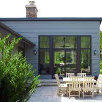 Addition connecting the indoors to the outdoors