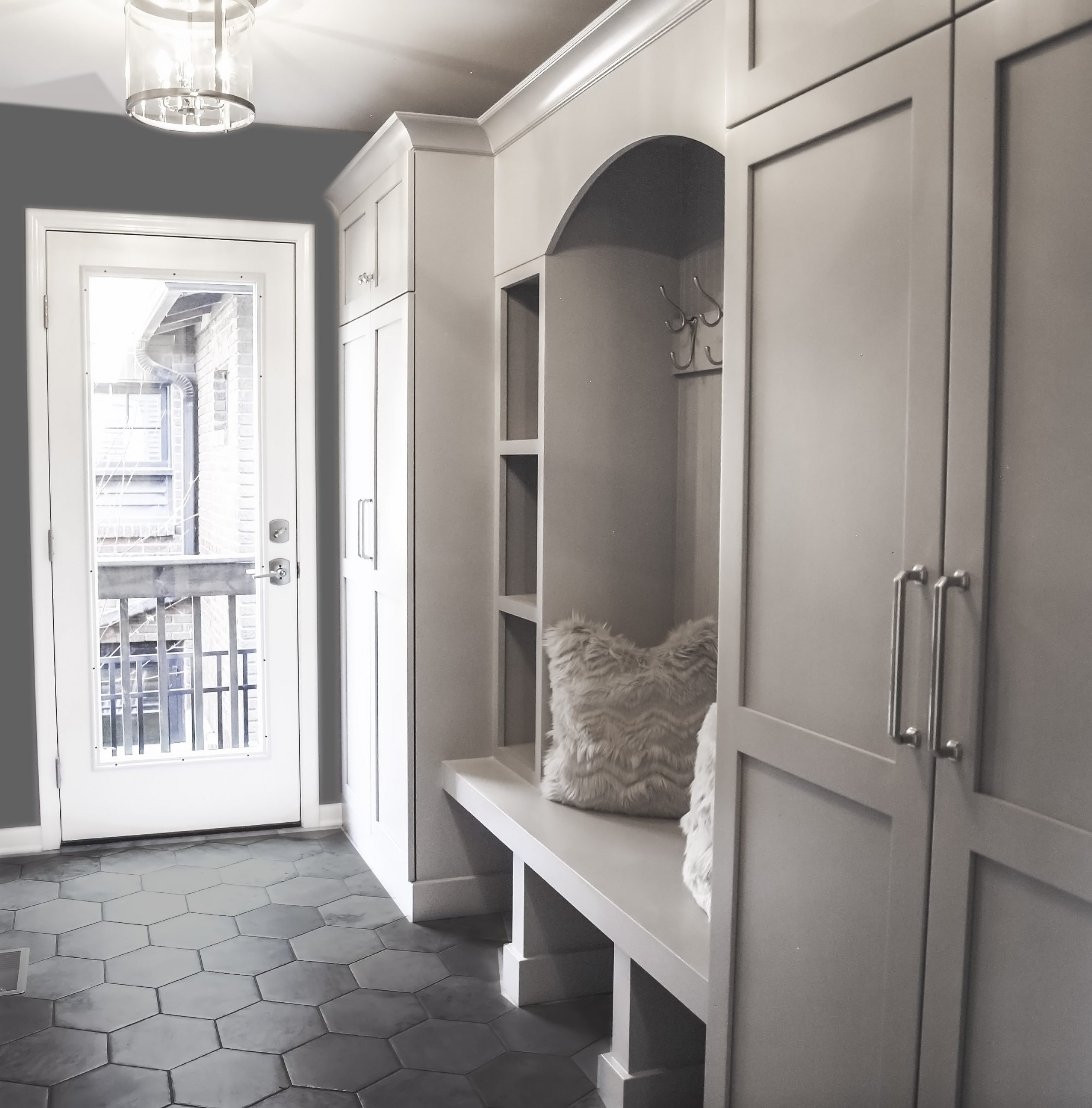 LArge Porcelein Hexagon Tile