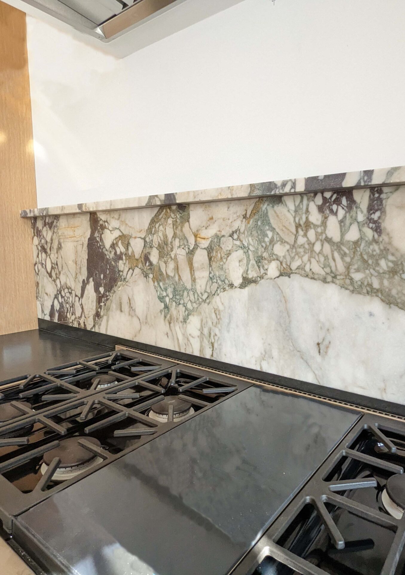 Marble slab backsplash ledge backsplash shelf