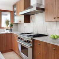 mid-century modern kitchen